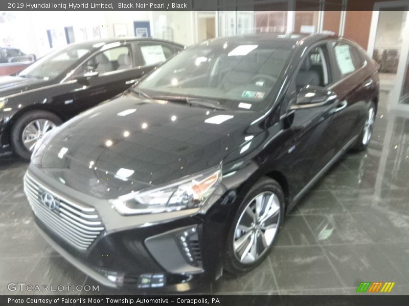 Black Noir Pearl / Black 2019 Hyundai Ioniq Hybrid Limited