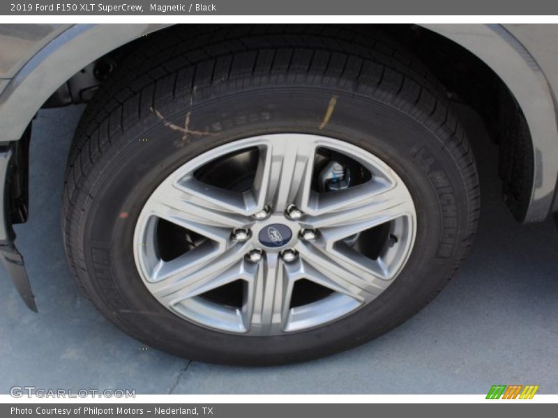 Magnetic / Black 2019 Ford F150 XLT SuperCrew