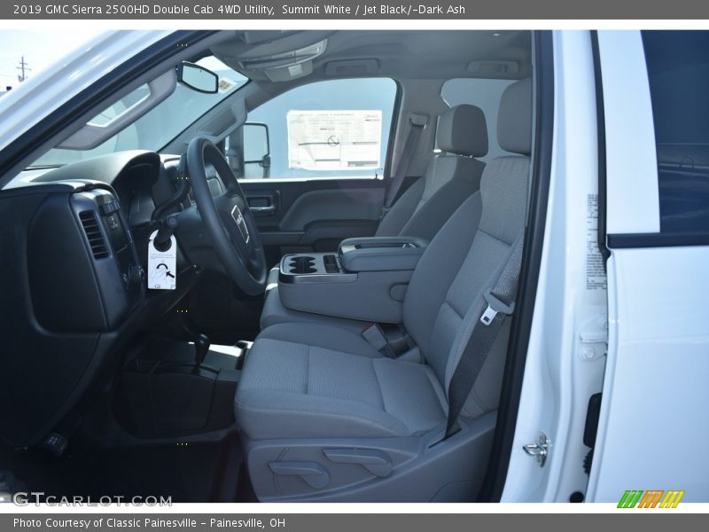 Summit White / Jet Black/­Dark Ash 2019 GMC Sierra 2500HD Double Cab 4WD Utility