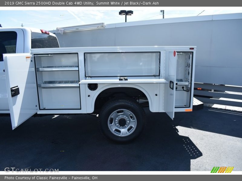 Summit White / Jet Black/­Dark Ash 2019 GMC Sierra 2500HD Double Cab 4WD Utility