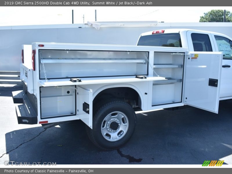 Summit White / Jet Black/­Dark Ash 2019 GMC Sierra 2500HD Double Cab 4WD Utility