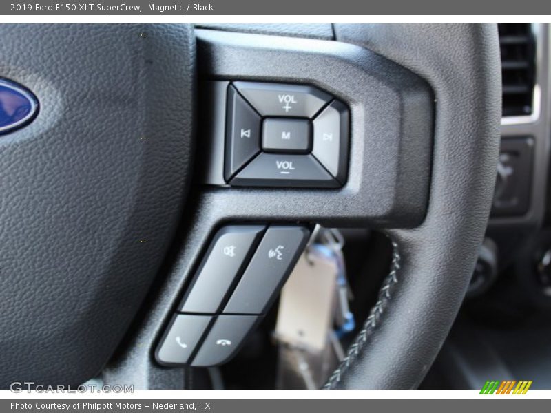 Magnetic / Black 2019 Ford F150 XLT SuperCrew