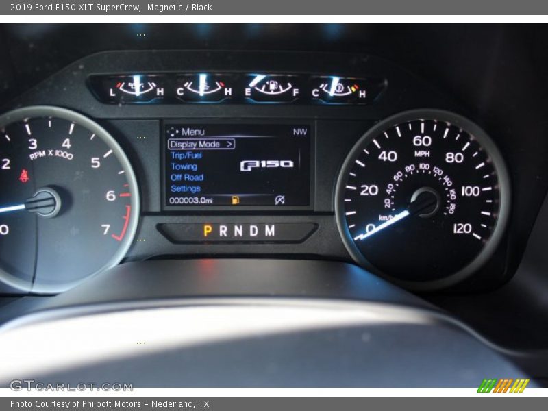 Magnetic / Black 2019 Ford F150 XLT SuperCrew