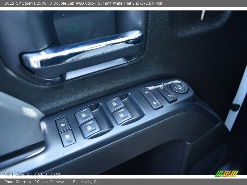 Summit White / Jet Black/­Dark Ash 2019 GMC Sierra 2500HD Double Cab 4WD Utility