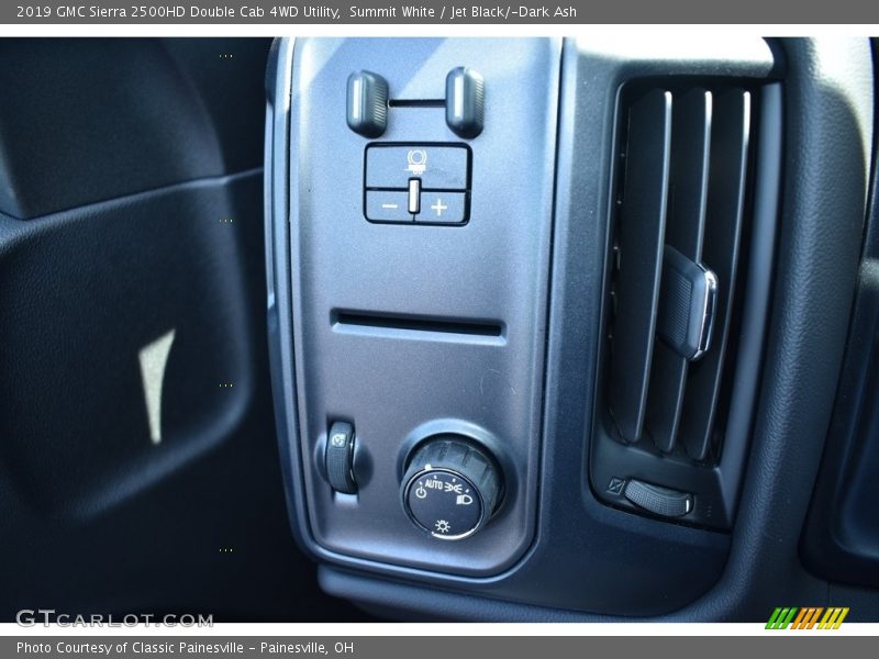 Summit White / Jet Black/­Dark Ash 2019 GMC Sierra 2500HD Double Cab 4WD Utility