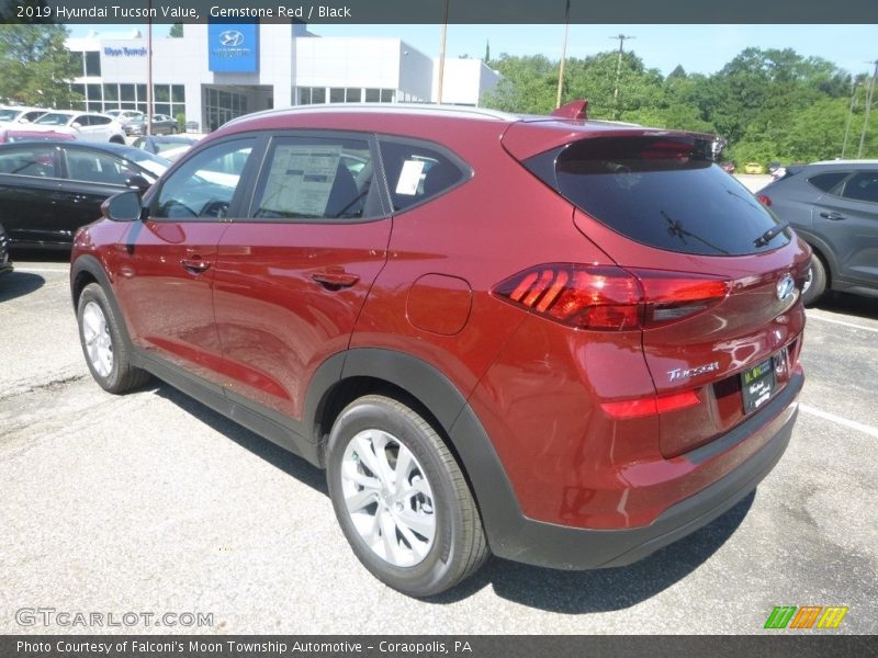 Gemstone Red / Black 2019 Hyundai Tucson Value