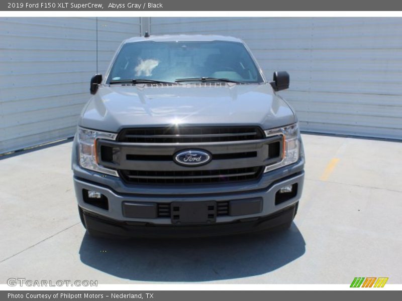 Abyss Gray / Black 2019 Ford F150 XLT SuperCrew