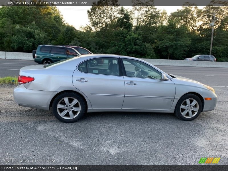 Classic Silver Metallic / Black 2005 Lexus ES 330