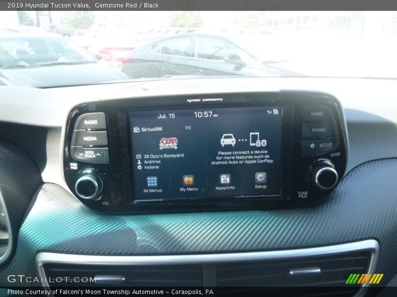 Gemstone Red / Black 2019 Hyundai Tucson Value