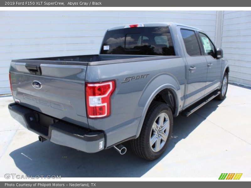Abyss Gray / Black 2019 Ford F150 XLT SuperCrew