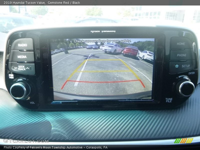 Gemstone Red / Black 2019 Hyundai Tucson Value