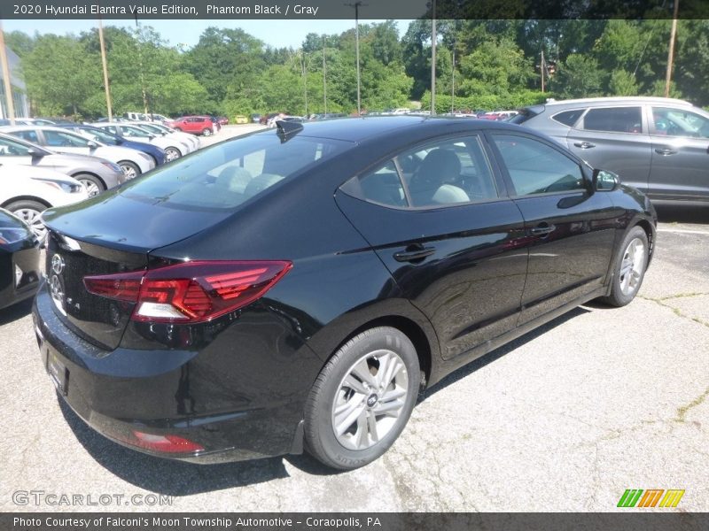 Phantom Black / Gray 2020 Hyundai Elantra Value Edition