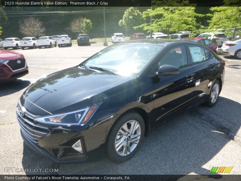 Phantom Black / Gray 2020 Hyundai Elantra Value Edition