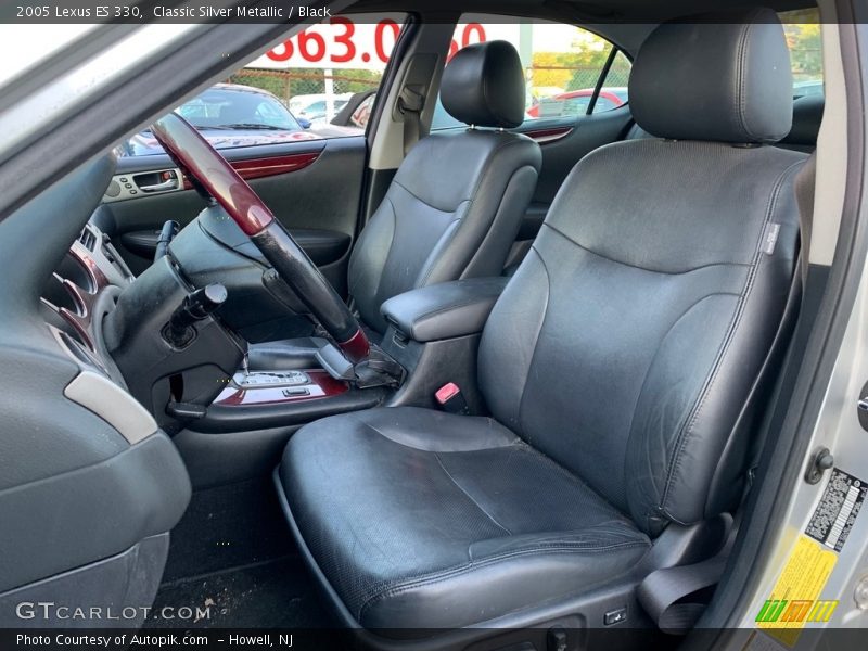 Classic Silver Metallic / Black 2005 Lexus ES 330