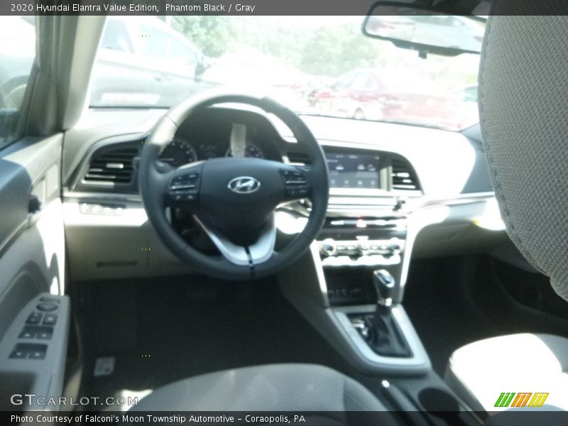 Phantom Black / Gray 2020 Hyundai Elantra Value Edition
