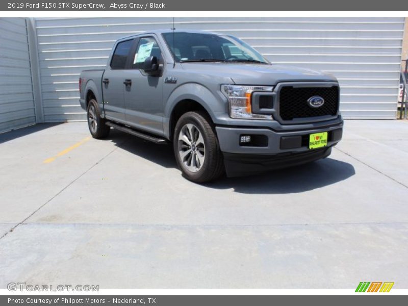 Abyss Gray / Black 2019 Ford F150 STX SuperCrew