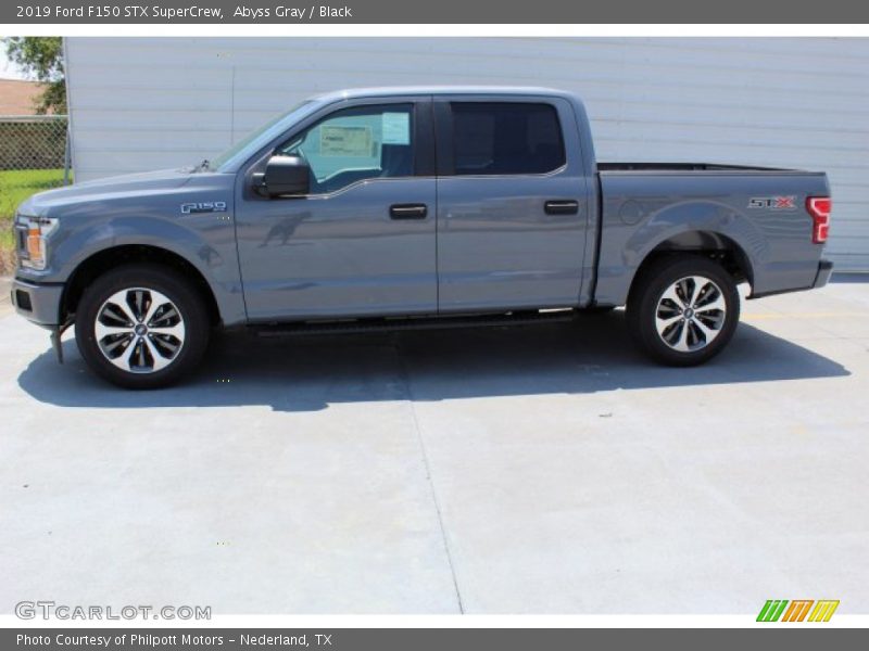 Abyss Gray / Black 2019 Ford F150 STX SuperCrew