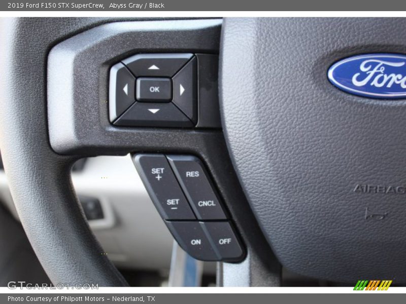 Abyss Gray / Black 2019 Ford F150 STX SuperCrew