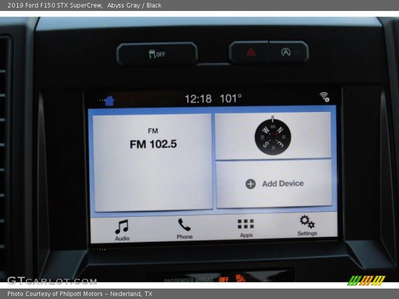 Abyss Gray / Black 2019 Ford F150 STX SuperCrew