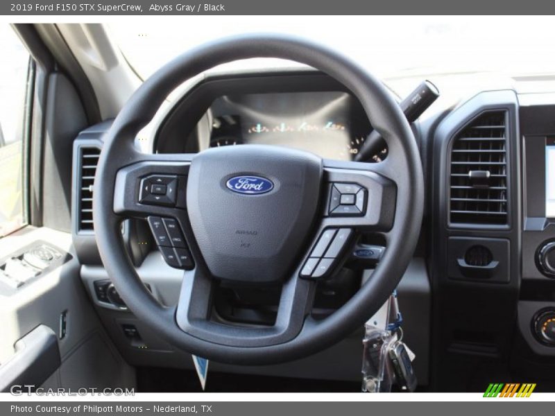 Abyss Gray / Black 2019 Ford F150 STX SuperCrew