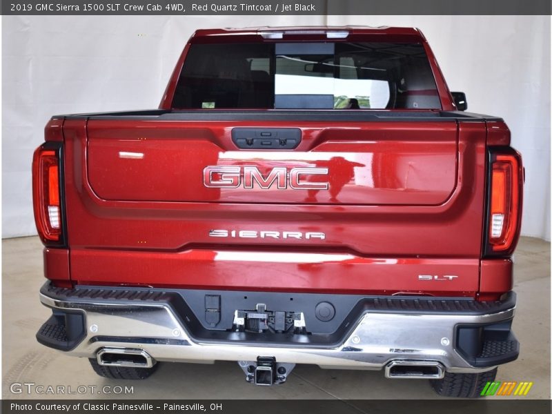 Red Quartz Tintcoat / Jet Black 2019 GMC Sierra 1500 SLT Crew Cab 4WD