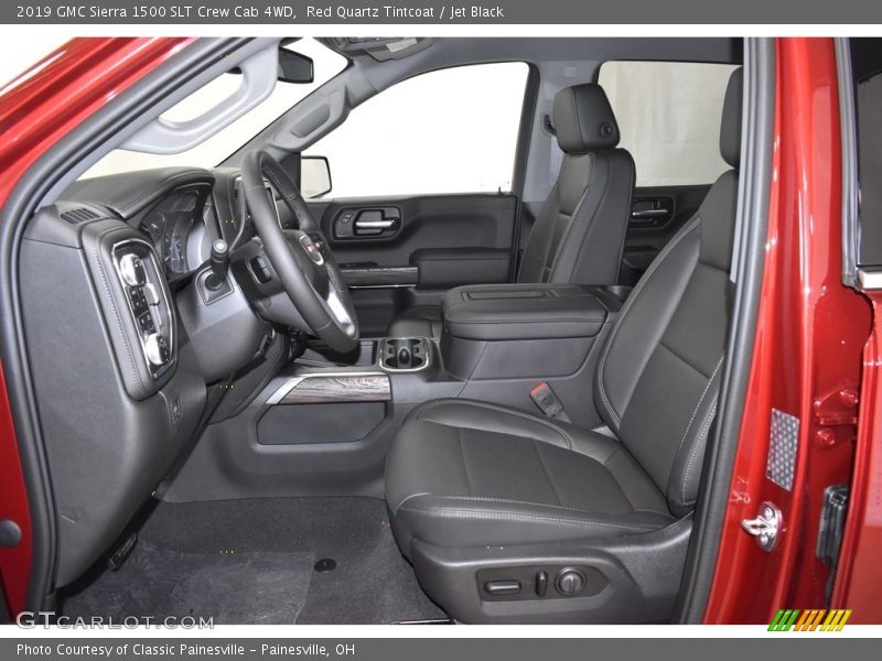 Red Quartz Tintcoat / Jet Black 2019 GMC Sierra 1500 SLT Crew Cab 4WD