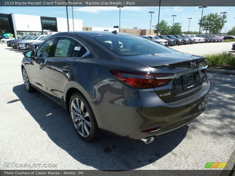 Machine Gray Metallic / Black 2019 Mazda Mazda6 Grand Touring Reserve