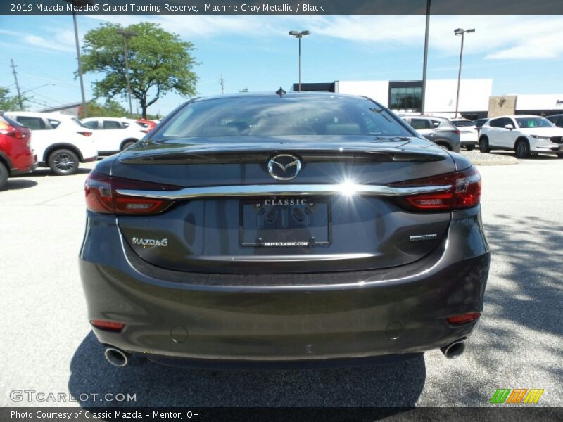 Machine Gray Metallic / Black 2019 Mazda Mazda6 Grand Touring Reserve