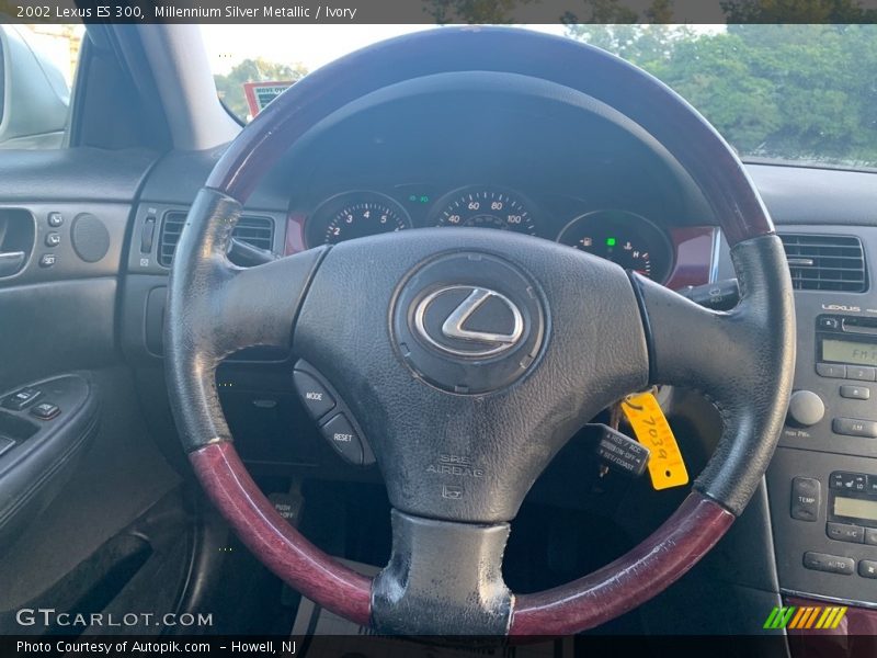 Millennium Silver Metallic / Ivory 2002 Lexus ES 300