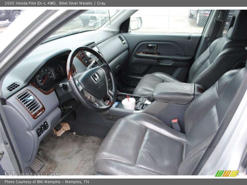 Billet Silver Metallic / Gray 2005 Honda Pilot EX-L 4WD