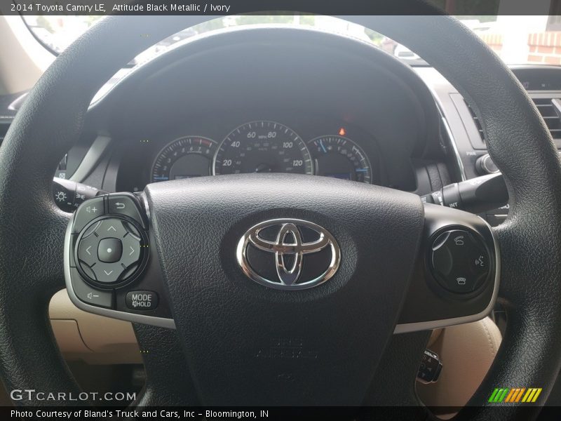 Attitude Black Metallic / Ivory 2014 Toyota Camry LE