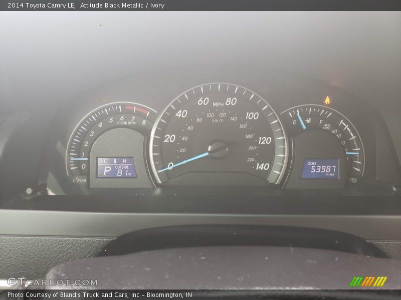 Attitude Black Metallic / Ivory 2014 Toyota Camry LE