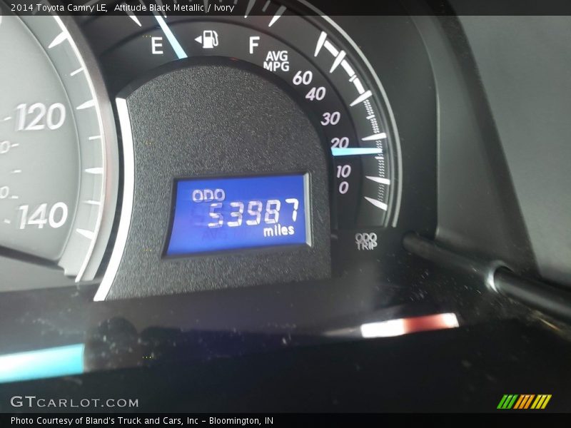 Attitude Black Metallic / Ivory 2014 Toyota Camry LE