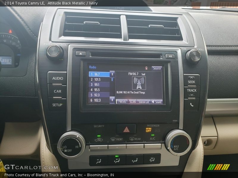 Attitude Black Metallic / Ivory 2014 Toyota Camry LE