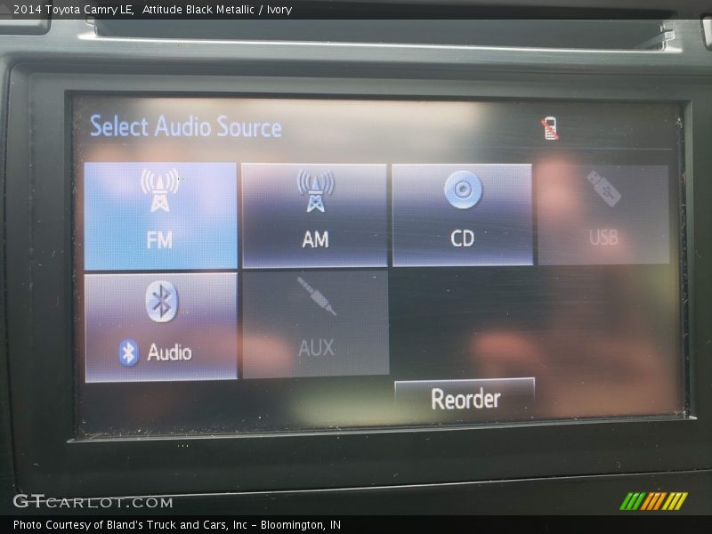 Attitude Black Metallic / Ivory 2014 Toyota Camry LE