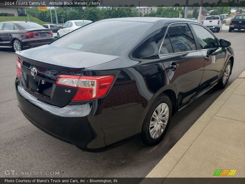 Attitude Black Metallic / Ivory 2014 Toyota Camry LE
