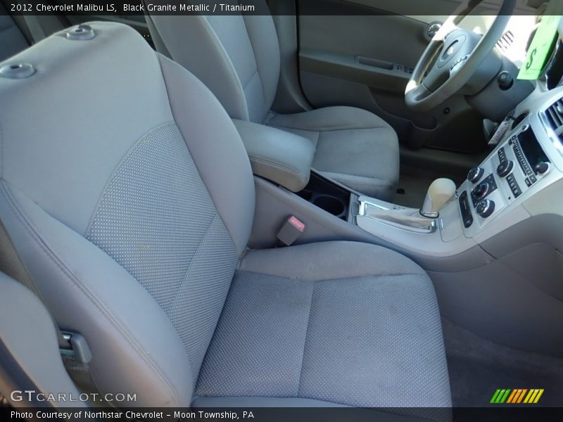 Black Granite Metallic / Titanium 2012 Chevrolet Malibu LS