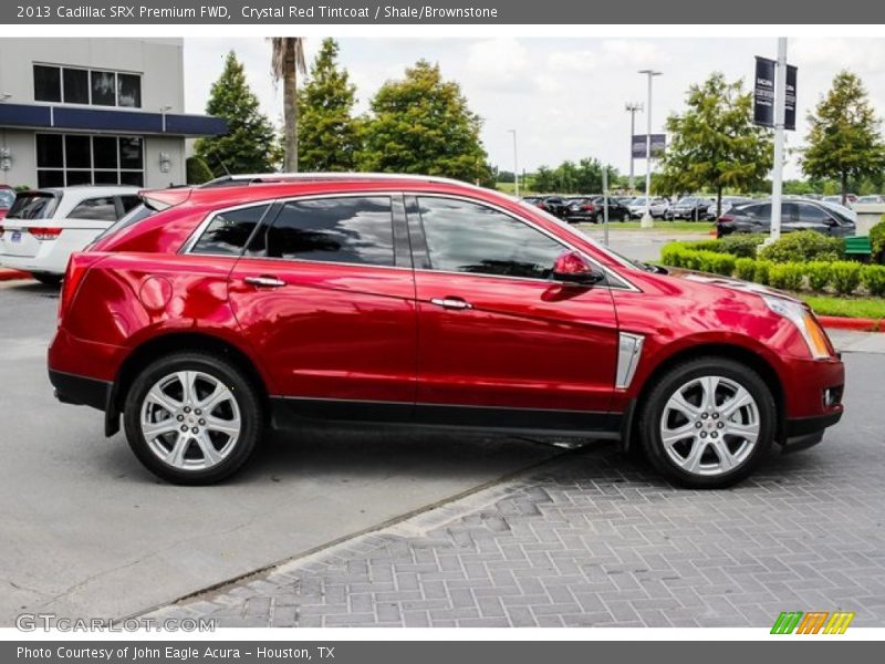 Crystal Red Tintcoat / Shale/Brownstone 2013 Cadillac SRX Premium FWD