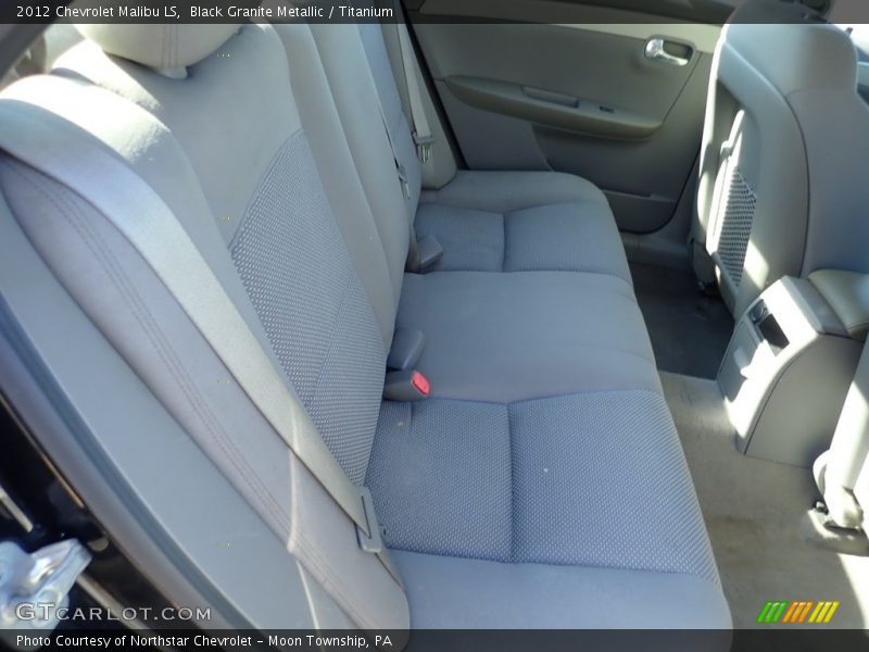 Black Granite Metallic / Titanium 2012 Chevrolet Malibu LS
