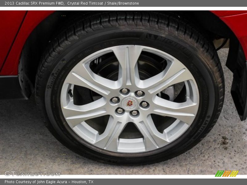 Crystal Red Tintcoat / Shale/Brownstone 2013 Cadillac SRX Premium FWD