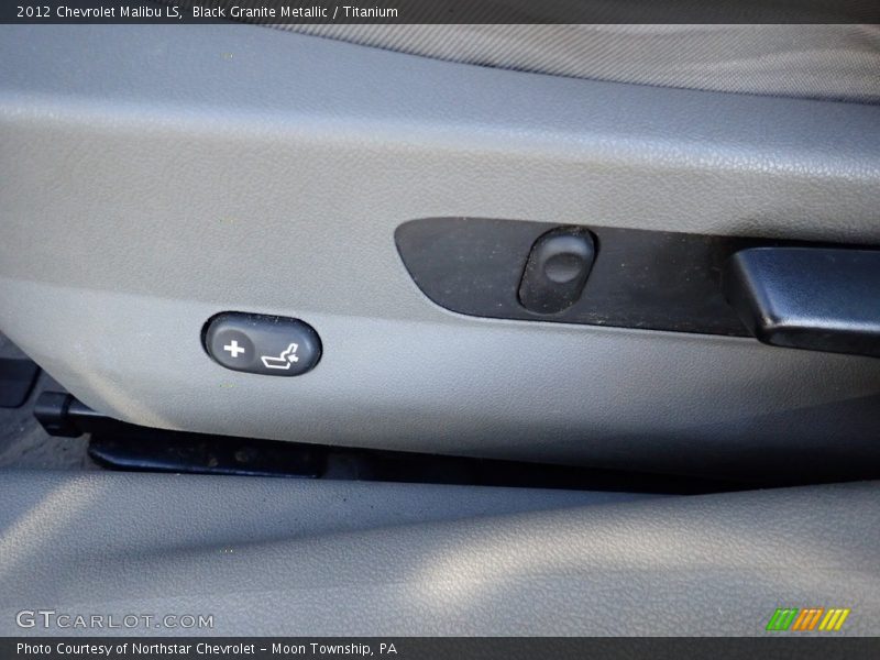 Black Granite Metallic / Titanium 2012 Chevrolet Malibu LS