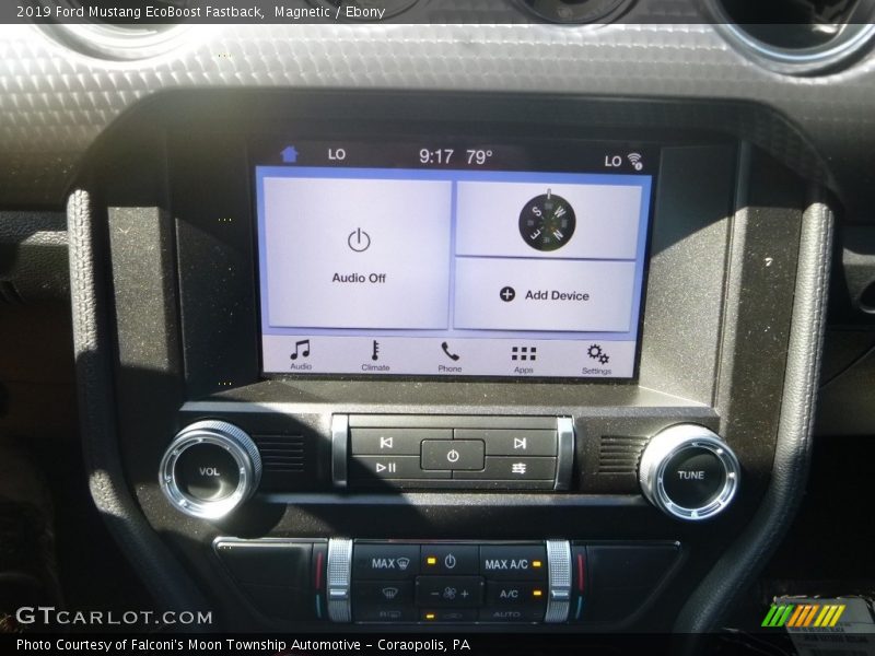 Magnetic / Ebony 2019 Ford Mustang EcoBoost Fastback