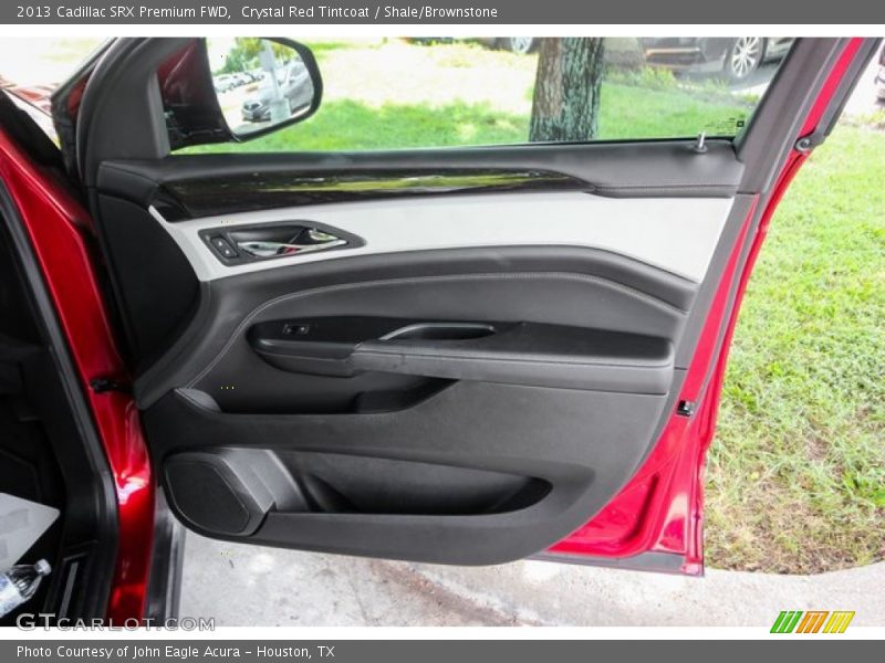 Crystal Red Tintcoat / Shale/Brownstone 2013 Cadillac SRX Premium FWD