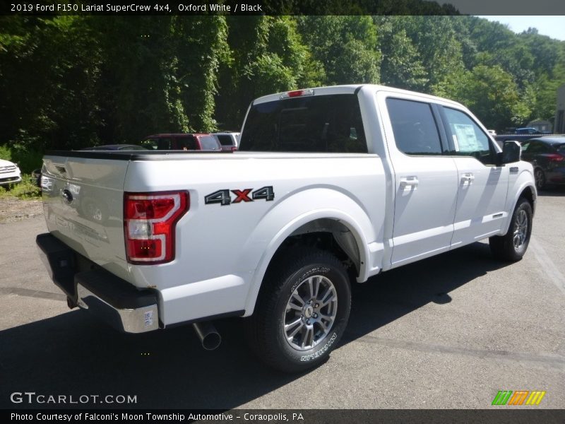 Oxford White / Black 2019 Ford F150 Lariat SuperCrew 4x4