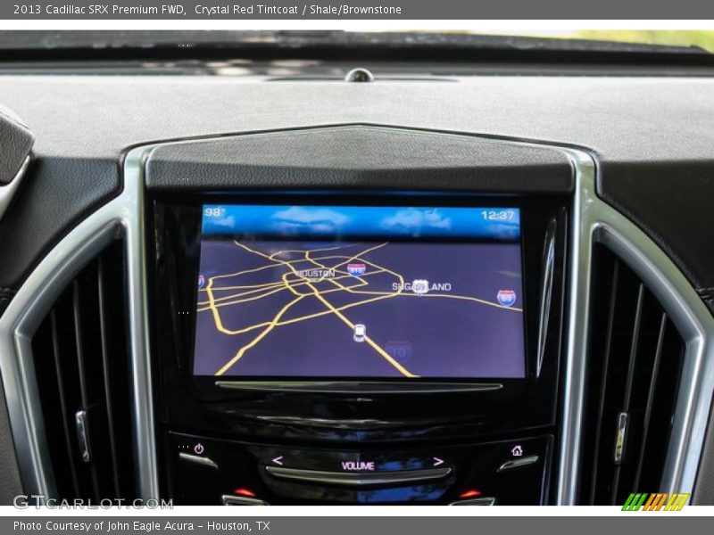 Crystal Red Tintcoat / Shale/Brownstone 2013 Cadillac SRX Premium FWD