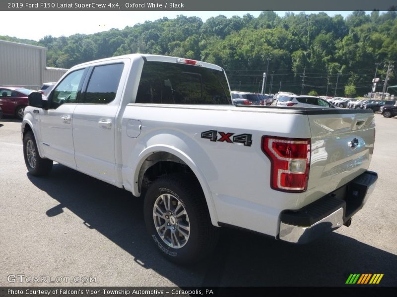 Oxford White / Black 2019 Ford F150 Lariat SuperCrew 4x4