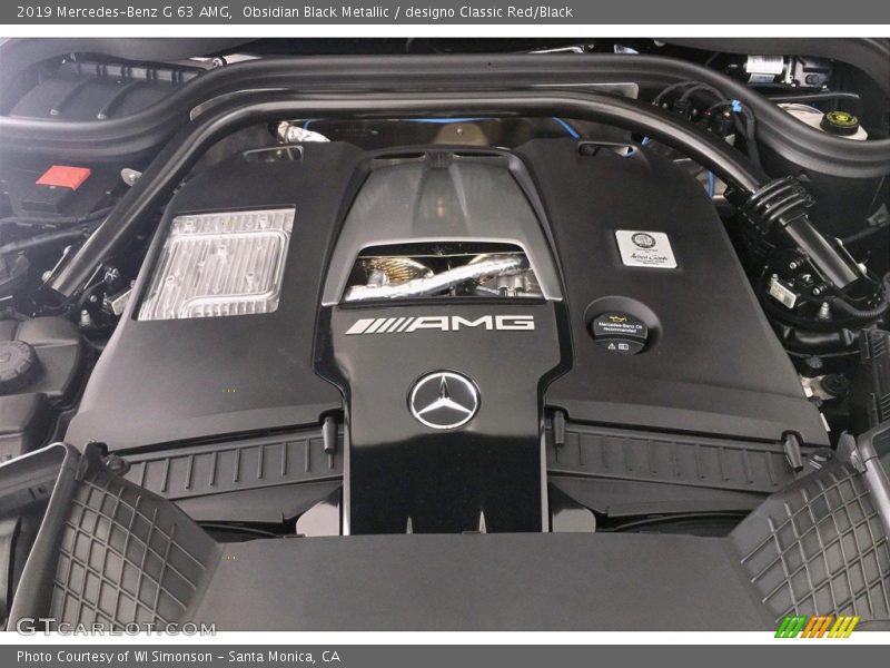  2019 G 63 AMG Engine - 4.0 Liter biturbo DOHC 32-Valve VVT V8