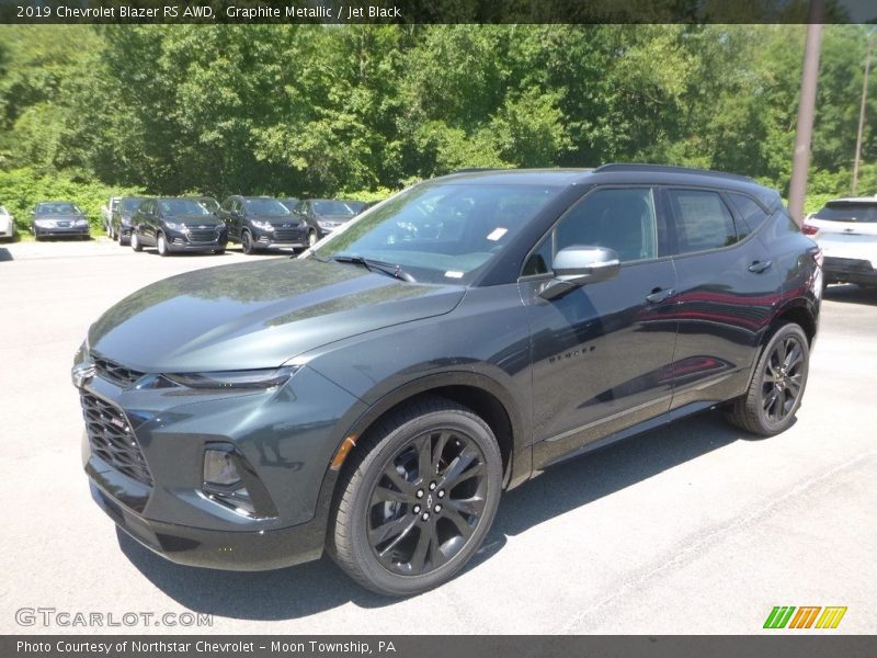 Graphite Metallic / Jet Black 2019 Chevrolet Blazer RS AWD