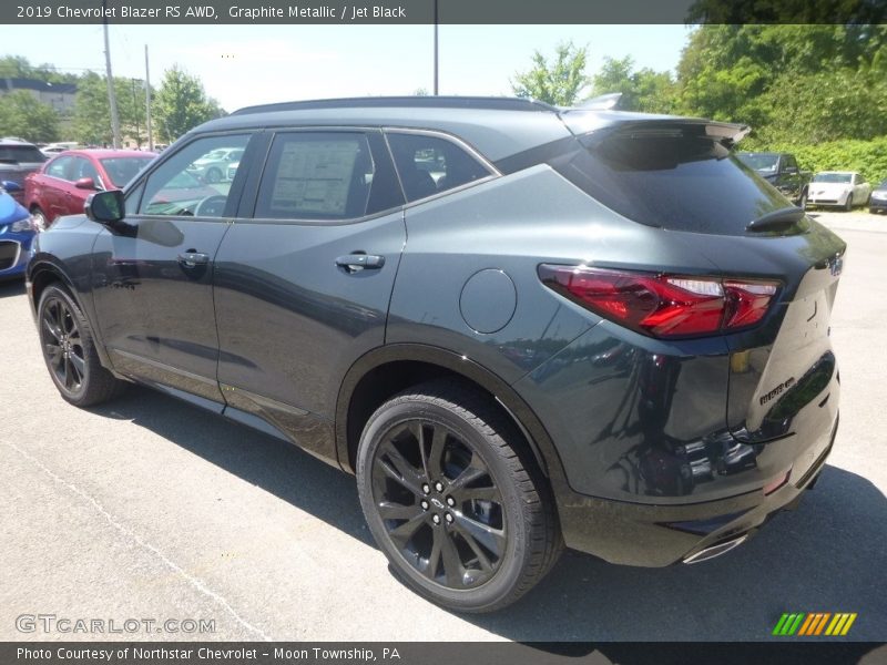 Graphite Metallic / Jet Black 2019 Chevrolet Blazer RS AWD