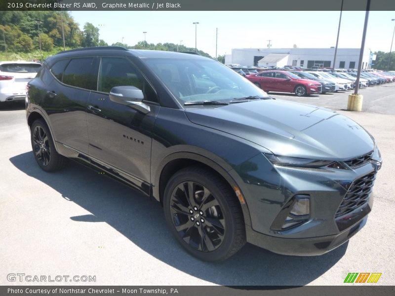 Graphite Metallic / Jet Black 2019 Chevrolet Blazer RS AWD